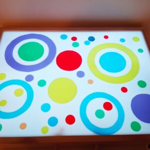 CAJA DE LUZ RÍTMICA RGBW (48x37cm)
