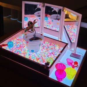 CAJA DE LUZ RÍTMICA RGBW (64x48cm)